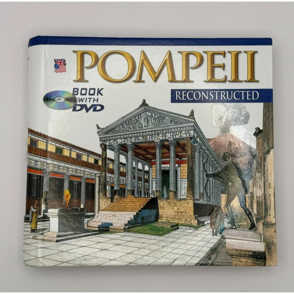 Pompeii Reconstructed Book With DVD Archaeology History Herculaneum Capri 2007